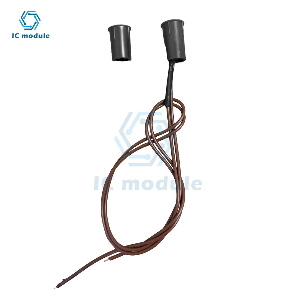 Magnetic Reed Switch RC-33 NC Recessed Wired Window Door Contact Sensor for Home Security and Burglar Alarm Systems