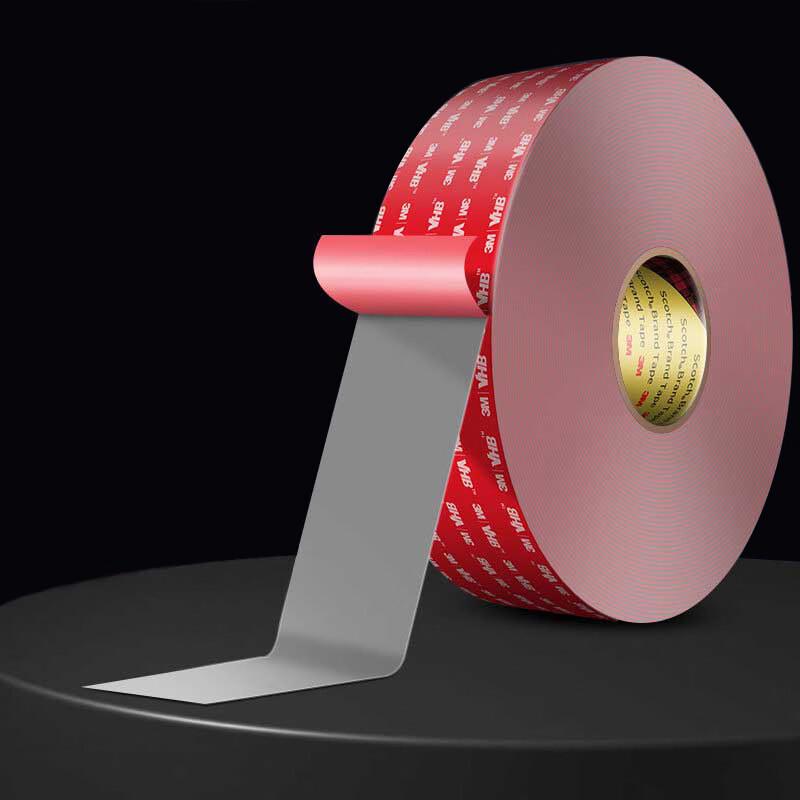3M 5611-GF VHB High-Temperature Double-Sided Foam Tape темно серый