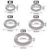 Self Locking Washers Stainless Steel Gasket Dual Stack Wedge Anti Loosening Washer M8 M10 M12 M16 M20 Shock Proof Gasket