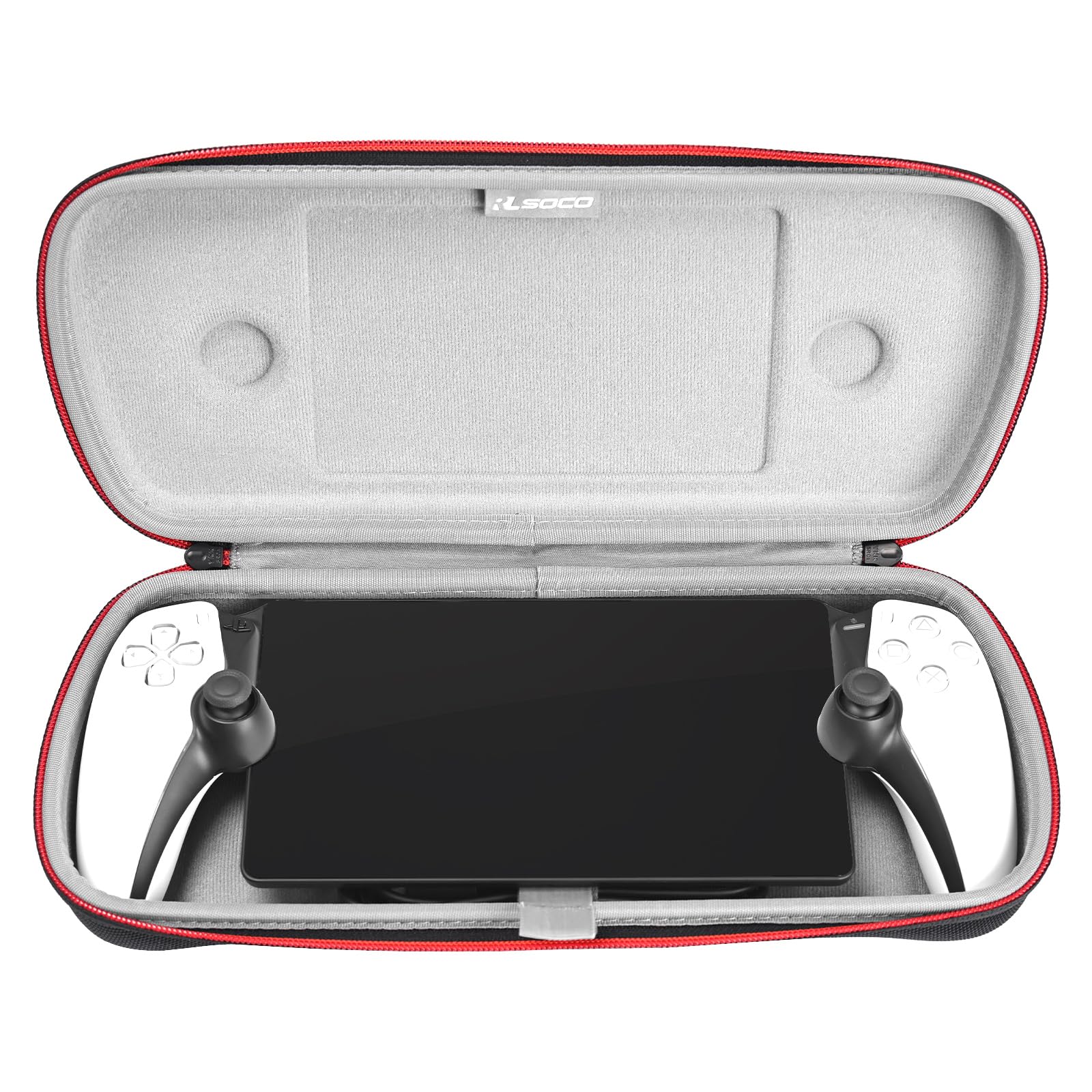

RLSOCO Case PlayStation Portal Remote Player Storage Case Lightweight Suitcase Compatible with PS5 Anniversary Limited Edition Portal/30th