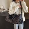 Scarpe da viaggio da donna con paillettes, stile personalizzato riflettente, portatili, magazzino, borsa da viaggio, borsa stagionale per la casa