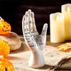 Handorakel Hand Statue, Harz Sammlerfigur, Mystische Hand Skulptur mit Handorakel Diagrammen für Regal Tisch Schreibtisch Dekorationen