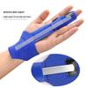 Adjustable Aluminum Finger Splint Support with Removable Accessories
