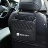 DCBE5 Car Multifunctional Seat Storage Bag Leather Storage Bag Garbage Bag For Seat FR Leon Ibiza Altea Exe 5f Mk3 TARRACO Accessories