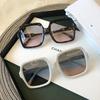Sunglasses Women Vintage Oversize Square Luxury  Big Frame Women Sun Glasses Black Fashion Gradient Female Glasses Oculos