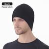 Warmer Running Winter Sport Cap Solid Color Outdoor Warm Hat Classic Winter Running Hats  Unisex