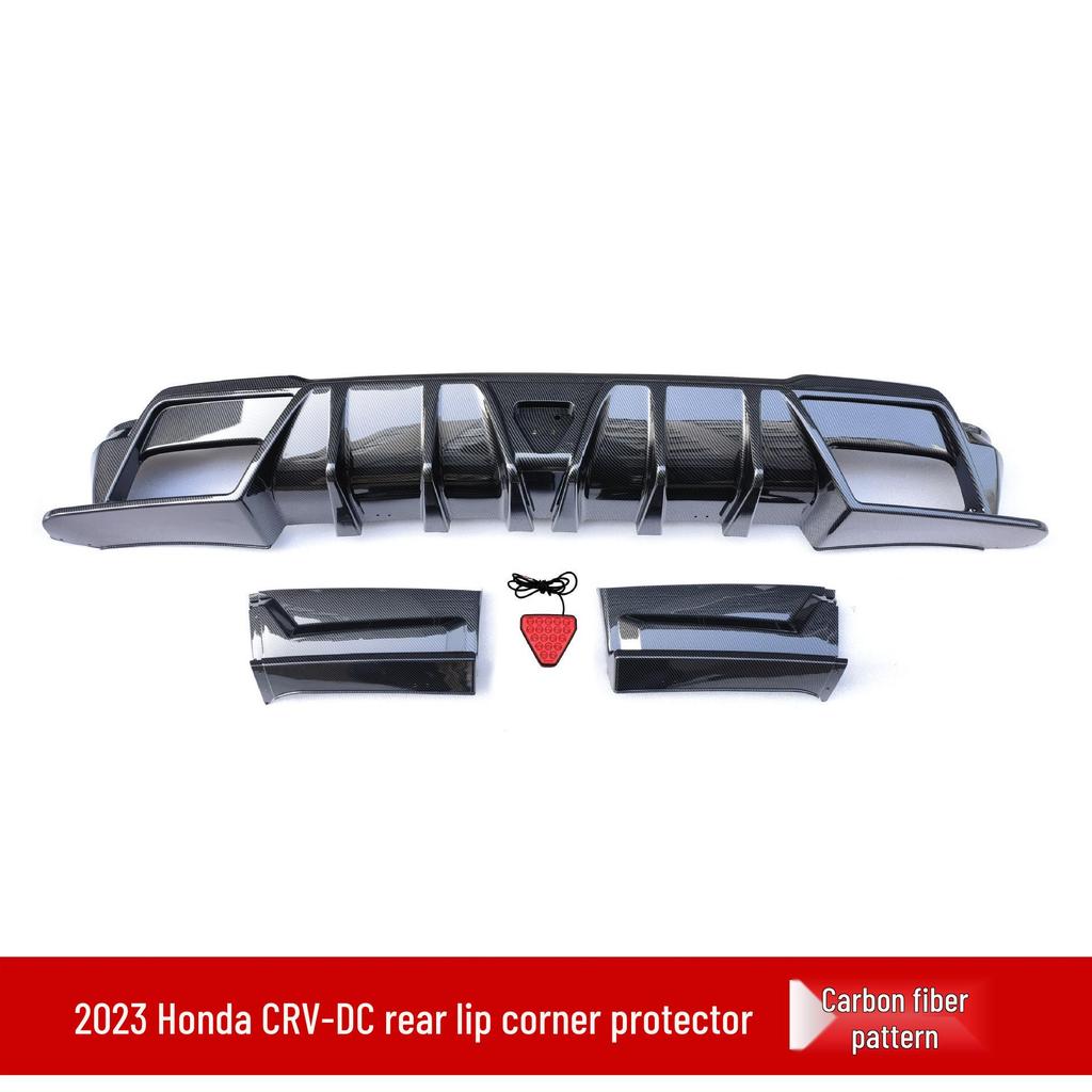Honda CR-V 2023 (Ciclone DC): Diffusore Posteriore, Splitter Anteriore, Spoiler Posteriore, Finitura Griglia, Kit Carrozzeria con Lamelle.
