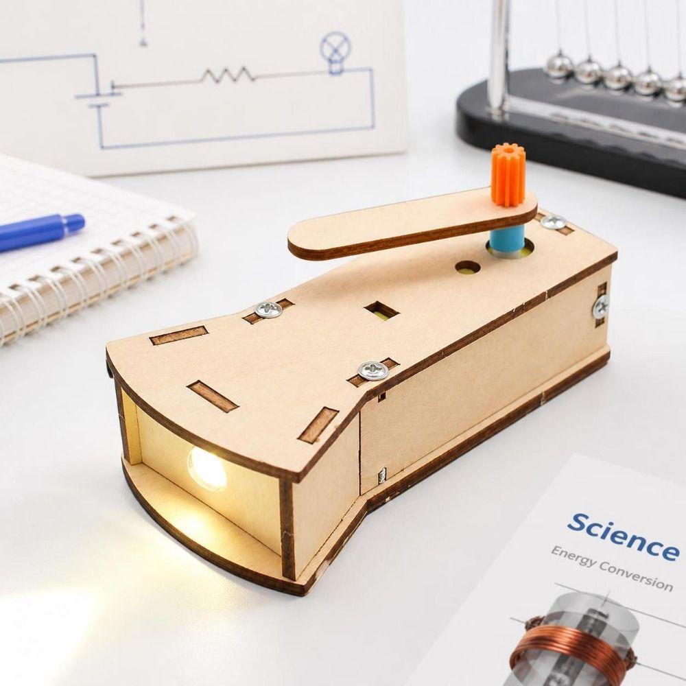 Physik-Bildung Taschenlampe DIY-Kit Praktisches Wissenschaftsexperimentier-Kit Lernen zu Hause