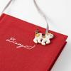 Midori Diary with Embroidered Cat 12887006 Bookmark, Pattern,
