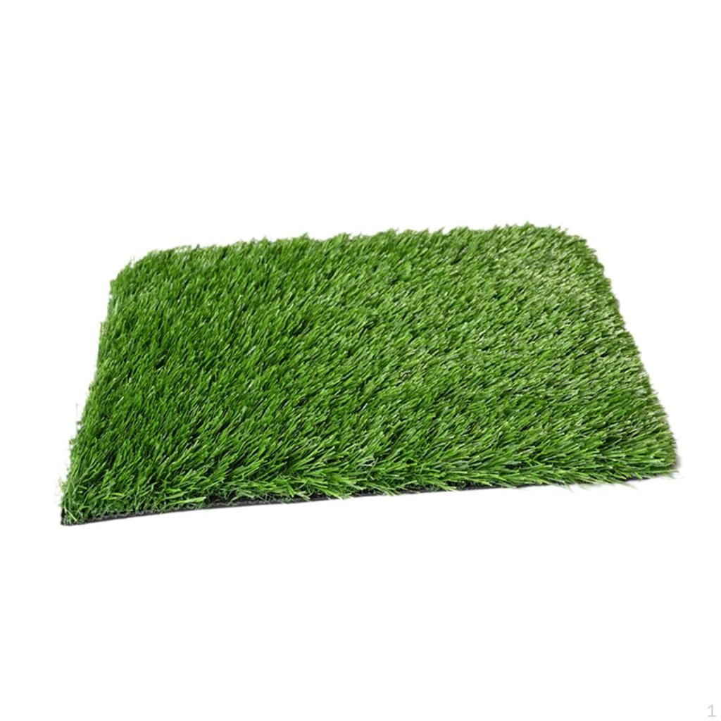 Golf Hitting Mat Artificial Turf Wear Resistant Realistic Premium Training Aid for Park Garage