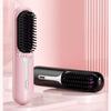 Cordless Hair Straightener With Adjustable Precise Temperature Control Portable Rechargeable Straightening Comb