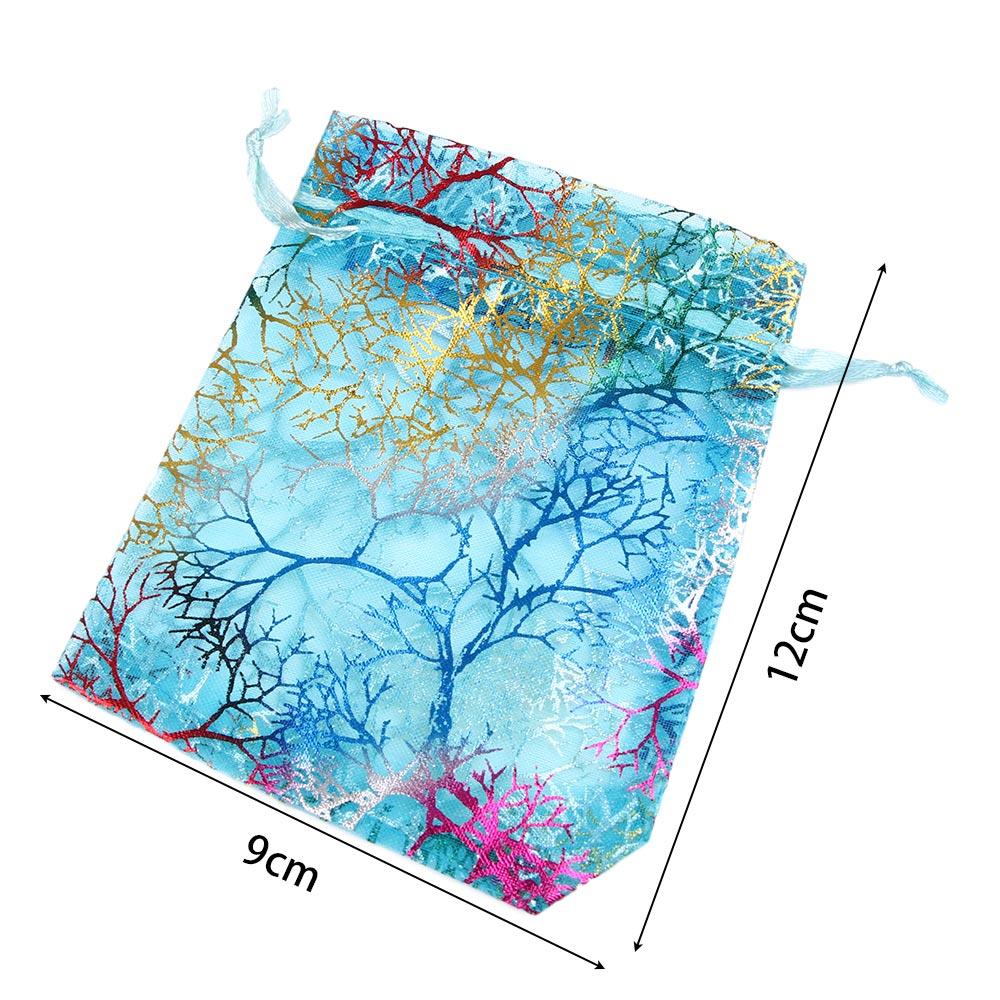 Heißer Verkauf Koreanisch Niedlich Neu Organza Schmuckbeutel Korallin Hochzeitsfeier Gastgeschenk Süßigkeiten Geschenktüte