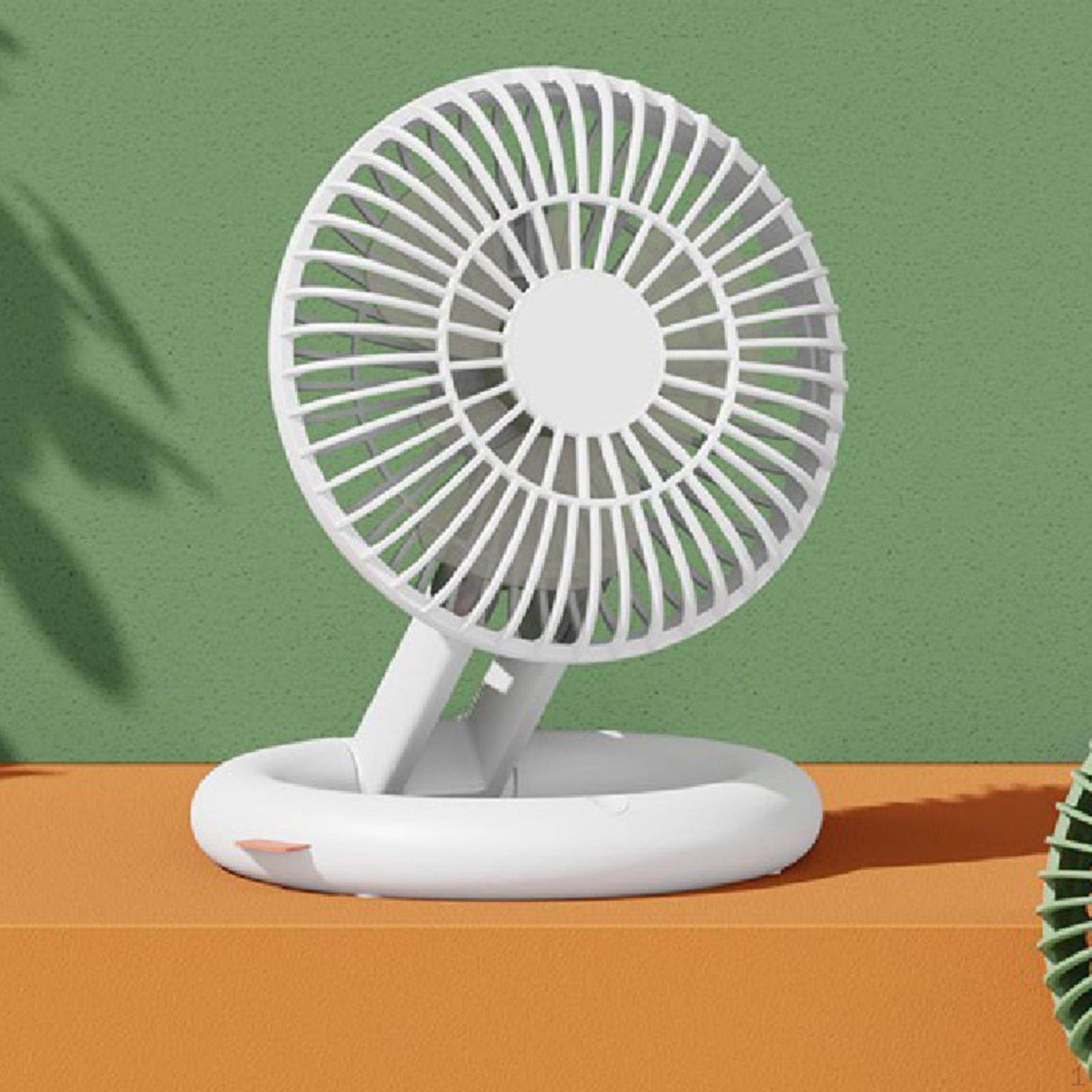 Compact Desk Fan - Portable Mini with Adjustable Speeds for Home and Office