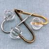 White Iron Wire Hook For Hanging Paintings Clothing And Hats Modern And Minimalistic Style