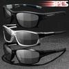 1PCS Photochromic Sports Sunglasses Men Women Vintage Cycling Driving Mountaineering Chameleon UV400 Eyewear