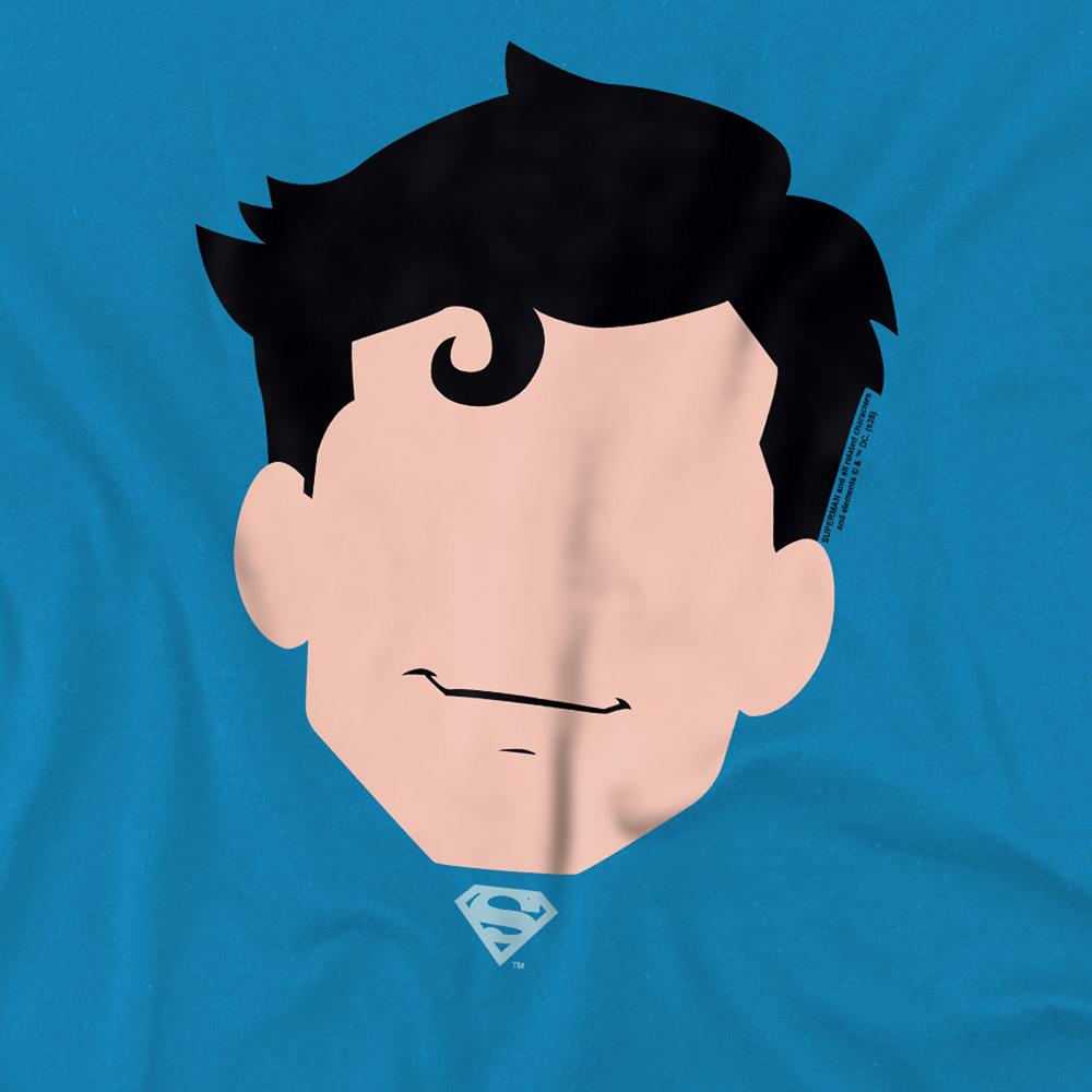 Superman Childrens/Kids Face T-Shirt