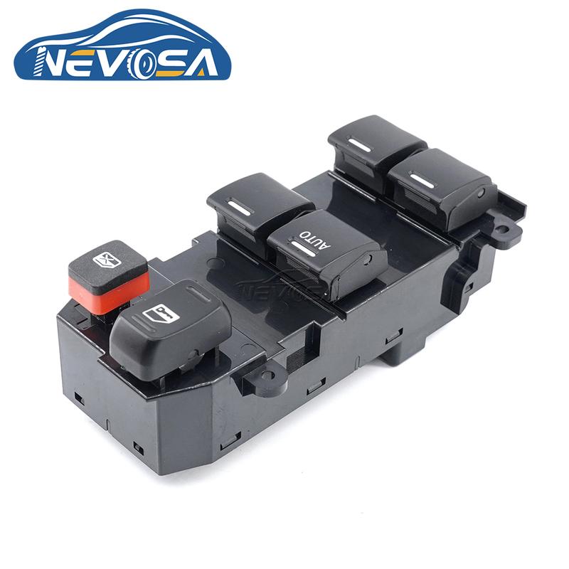 NEVOSA 35750-SWA-K01 For Honda CR-V 2007 08 2011 Car LHD Left Driver Side Window Switch Button 35750SWAK01 35760-SWA-J01 22 P