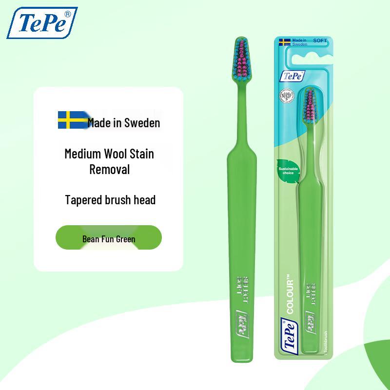 Tepe Swedish Colorful Slim Adult Toothbrush
