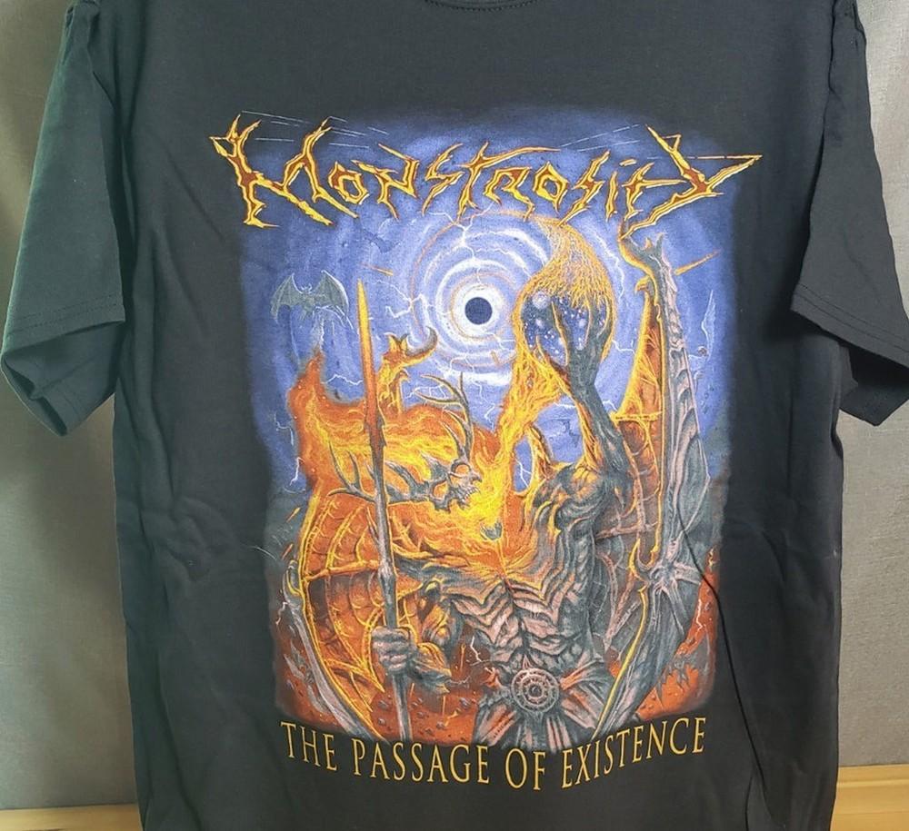 

Hot Monstrosity Band The Passage of Existence Black Shirt S to 5XL Unisex T-Shirt L
