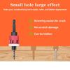 Pack of 5 Hex Shank Countersink Drill Bits with Adjustable Depth Stop Tapered Bits for DIY Projects and Professional Use