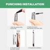 4 set Thin Magnetic Door Catch Latch with Screws & Stickers Strong Magnet Door Closer set for Furniture Cabinet Cupboard