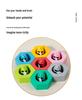 Montessori Bee Bead Toys - Hand-Eye Coordination & Brain Development Aid