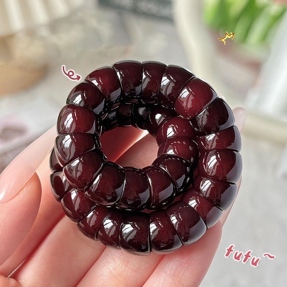 Lucky Bodhi Beaded Bracelets Purple Grape Color Healing Bodhi Bracelet Creative Gift Bangle