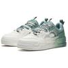 Anta Micro Sugar Bread Shoes Couple Color Matching Fashion Casual Wear Durable Lightweight Low-Top Skate Shoes Men Sneakers White Green 912348001-7