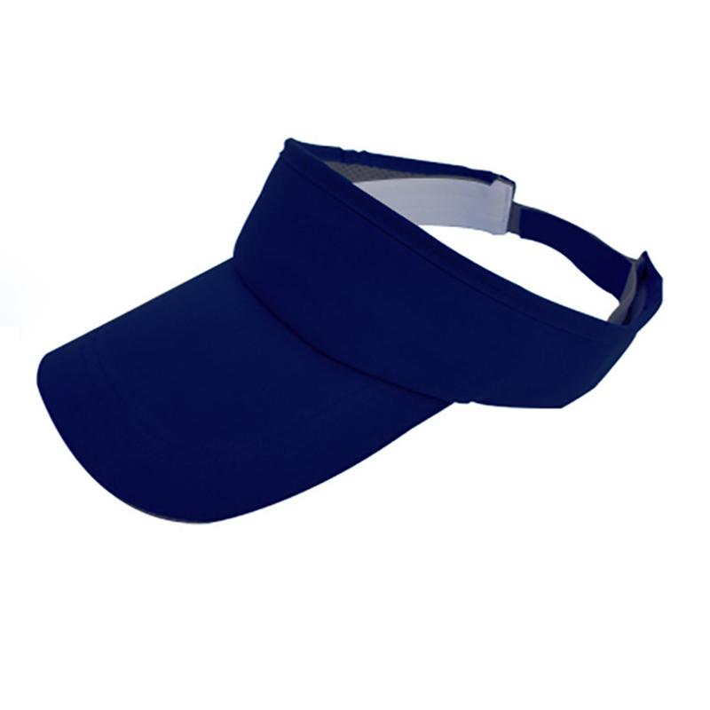 Empty Top Visor Cap Women Sunscreen Hats Man Cotton Cap Adjustable For Running Tennis Golf Unisex