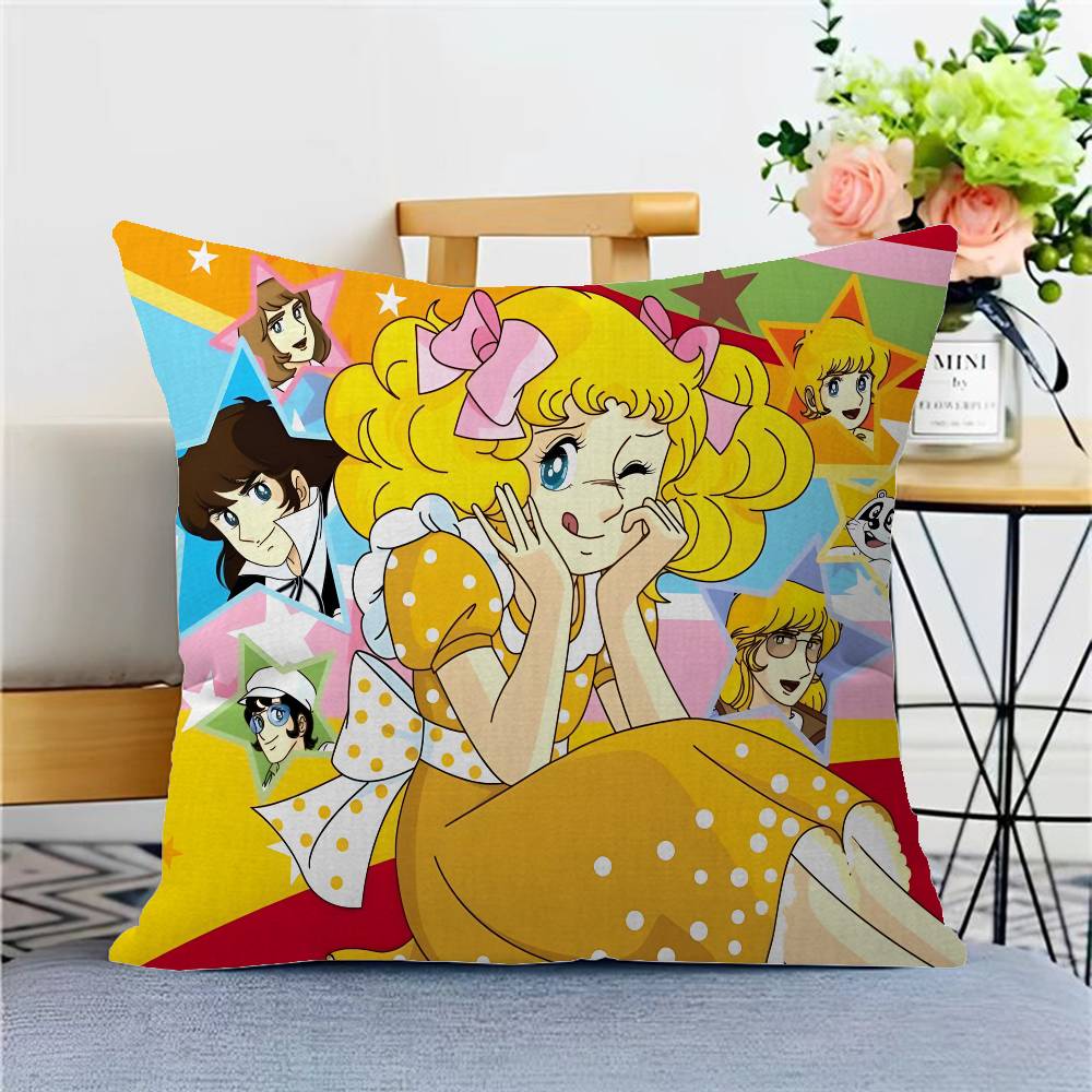 Women's Candy Candy Pillow Cover For Bedroom Room And Living Room Sofa Decorative Cushion Cover