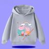 Peppa Pig Children's Hooded Sweatshirt 2026 New Style Cartoon Print Boys' Sport Shirt Girls' Casual Shirt
