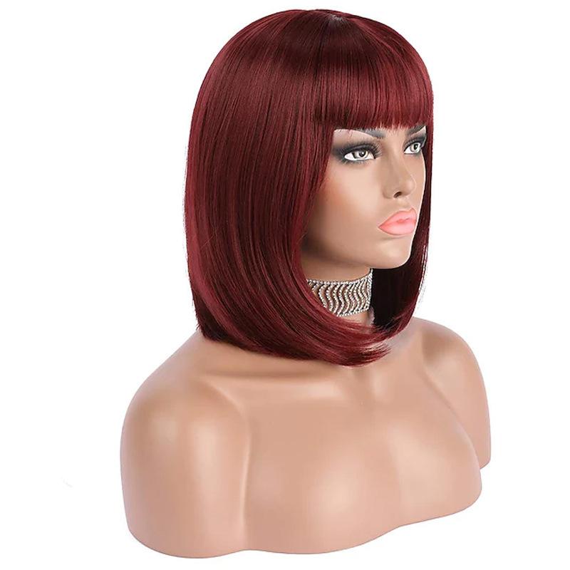 Cosplay Short Colored Wig Halloween Christmas Costume Party