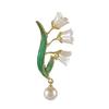 Versatile Lilys Flower Pin Sturdy Metal Construction Ideal for Formal Attire or Everyday Use