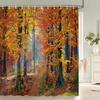 3D tropical rainforest forest landscape printed shower curtain with hook bathroom waterproof polyester bath curtain home decor