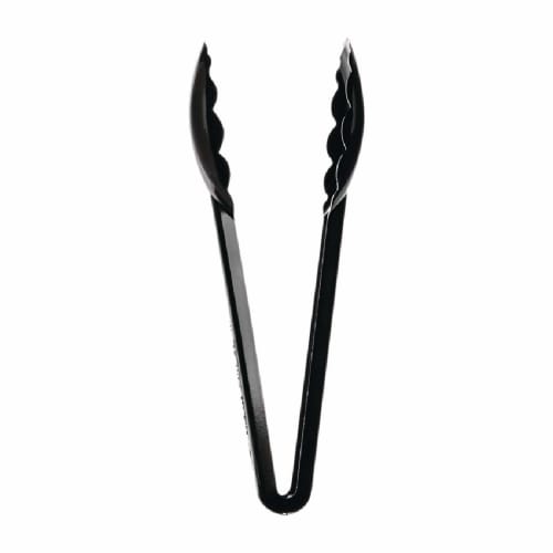MATFER Heat-Resistant Colored Tongs 112438, Black, Heat-Resistant Hardened Plastic, France, BTVC404