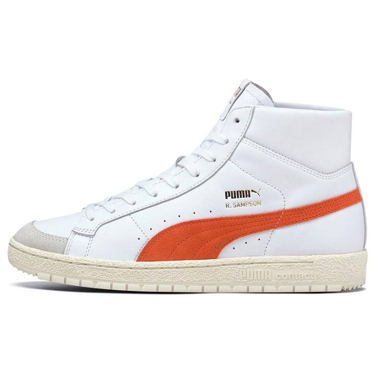 PUMA Ralph Sampson 70 Mid OG White Tigerlily Men s 374960-01 EU 44