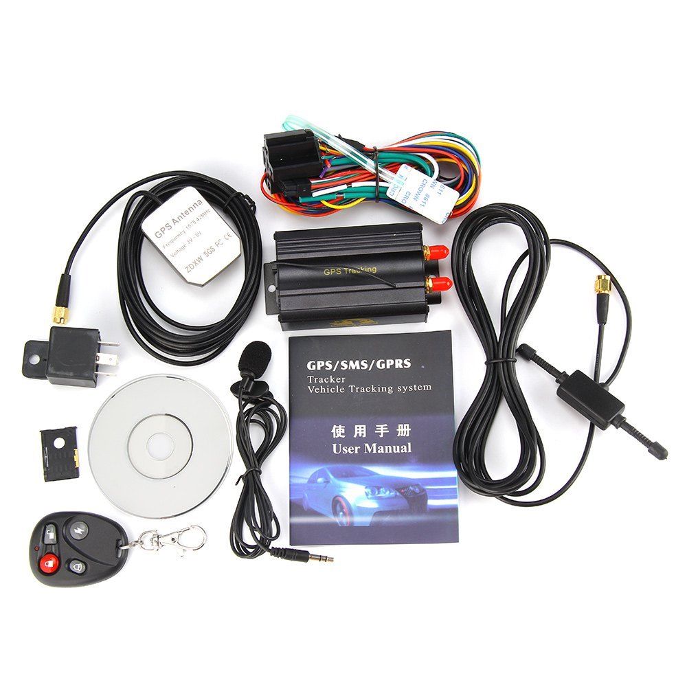 NEW TK103B Gps Tracker SMS/GPRS/GSM GPS Vehicle Tracker Locator With Remote Control Anti-theft Car Alarm System SIM900B