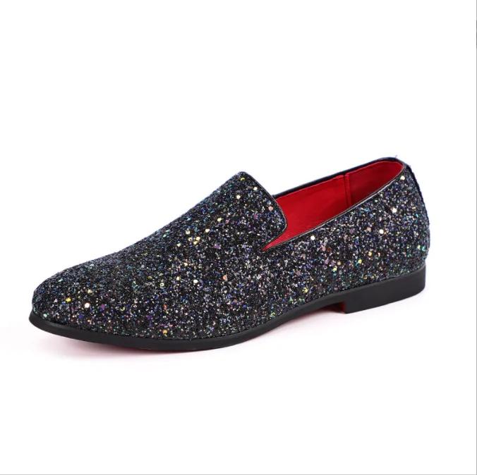 Shoes for Men Platform Dress Shoes Fashion Designer Slip On Loafers Man Italian Luxury Brand Party Wedding Shoe Zapatos Hombre