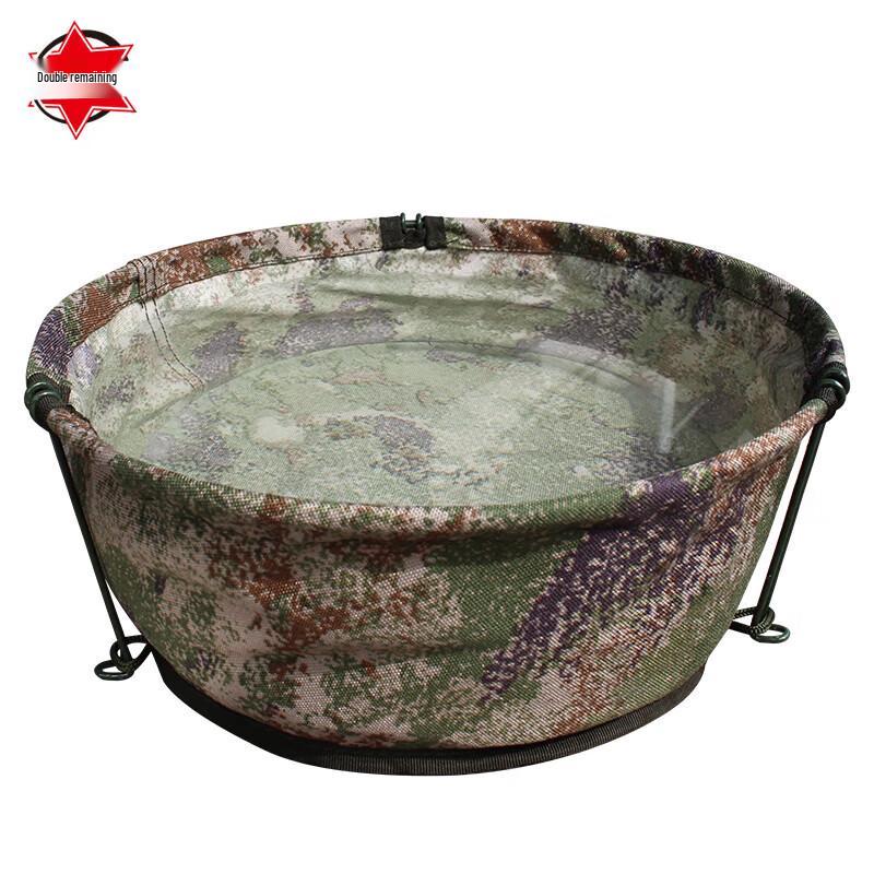 Outdoor Portable Folding Canvas Wash Basin