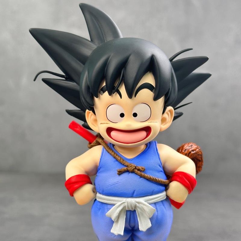 17cm Dragon Ball Goku Krillin Figure PVC Anime Model Collectible Statue Ornament Toy Birthday Gift