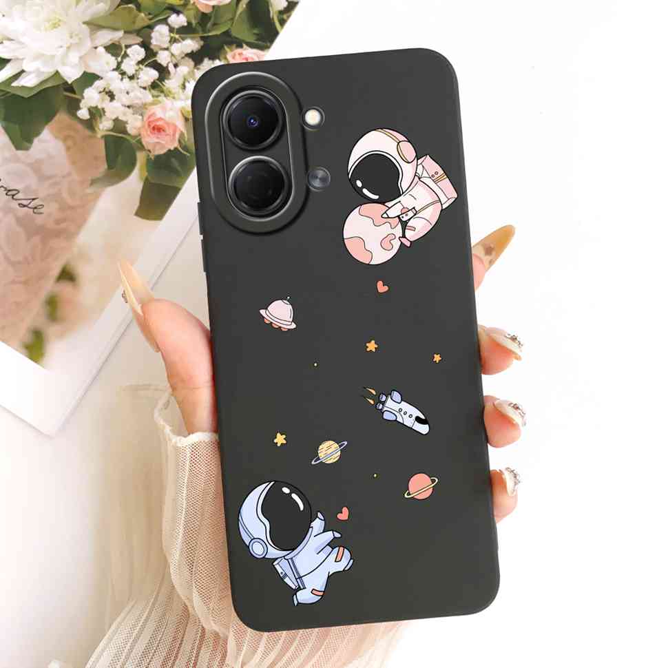 For Tecno Spark Go 3 Case Petty Girl Cover Phone Cases For Tecno Spark Go3 SparkGo 3 Back Cover Fundas Soft Silicone Bumper