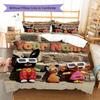 Bing Custom Name Pattern Bedding,Quilt Set Quilt Cover Pillowcase Home Birthday Gift(1 * duvet cover + 2 * pillowcase, without core)
