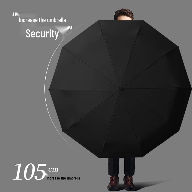 MAYDU M3396 Automatic Three-Fold Business Umbrella