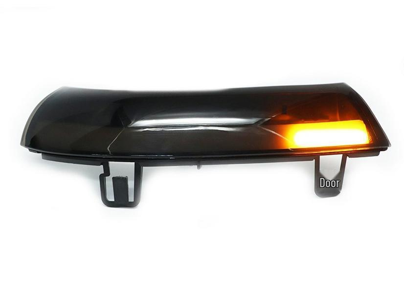 Compatible with Volkswagen Golf 5, Jetta MK5, Passat, Sharan: LED Flowing Water Rearview Mirror Turn Signal Light