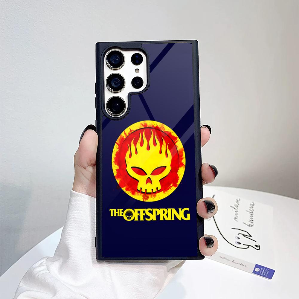 

Band The Offspring Phone Case For Samsung Galaxy S26 S25 S24 S23 S22 S21 S20 FE Edge Pro Plus Ultra PC+TPU Cover Galaxy S22 5G