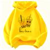 Casual Kawaii Tea Design Cartoon Hoodie Kids Children's Sweatshirt Hoody Hoodies for Boys Girls Clothes
