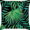 Popular Green Plant Linen Pillowcase Modern Simple Home Sofa Living Room Pillow Cushion