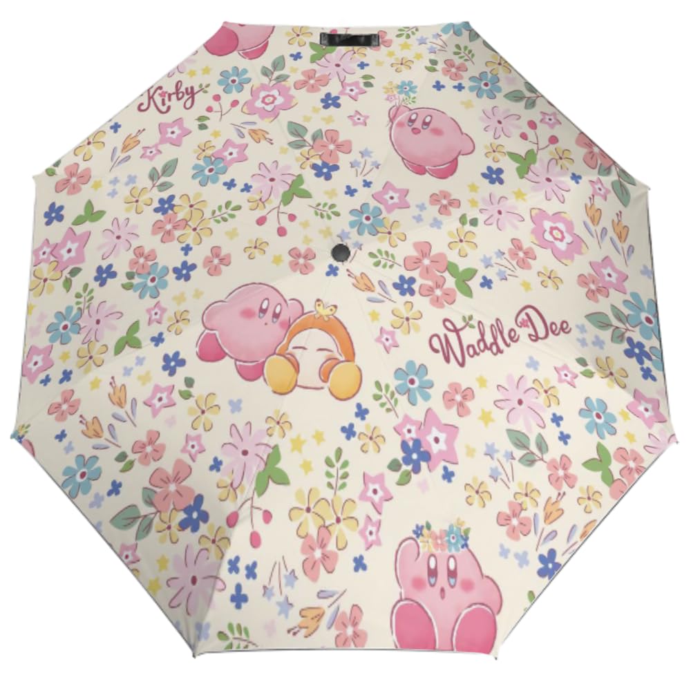 

Звездный Карби Складной Свет и Тепло Автоматический Складной Ветрозащитный и Подходящий для Солнца Легкий для Ношения Зонт, Блокирующий, Открытие/Закрытие в Одно Касание,