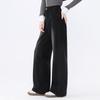 JEEP Women's Thickened Loose High-Waist Straight Leg Jeans