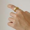 oar [Silver925] oar Cloud Volume Ring [Matte Gold]